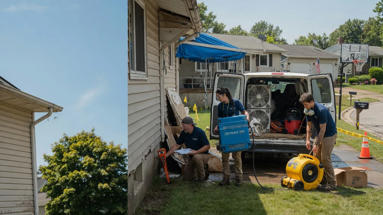 Ceiling Leak Cleanup in Wilkinson, IN near me